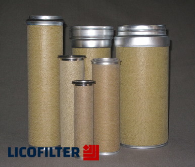 Secondary air filter elements by Licofilter